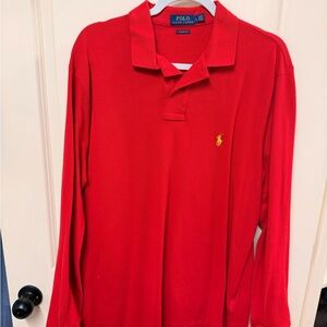 Ralph Lauren Classic Red Polo Shirt